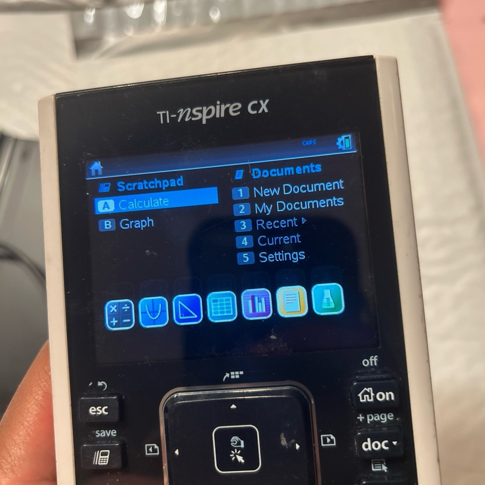 Texas Instruments TI Nspire CX Graphing Calculator Tested Color - Picture 3 of 12